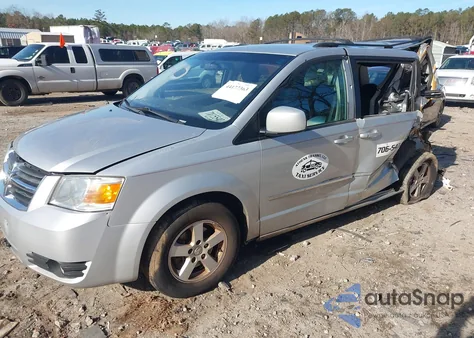 2010 Dodge Grand Caravan Sxt z USA, uszkodzony, nr VIN 2D4RN5D19AR458638